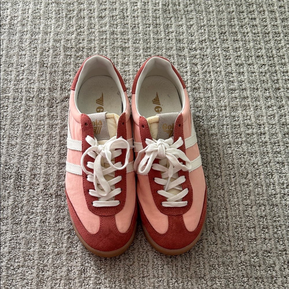 Gola Women's pale pink/clay/offwhite firefly  Sneakers - Picture 2 of 6
